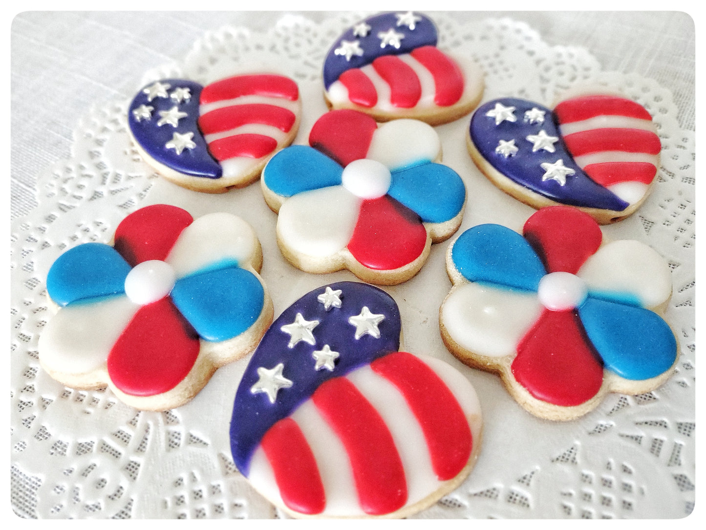 4th of July Cookies, Box of 12