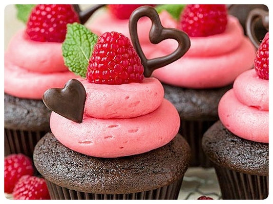 Valentine's Cupcakes, Box of 6