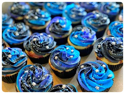 Galaxy Cupcakes, Box of 6