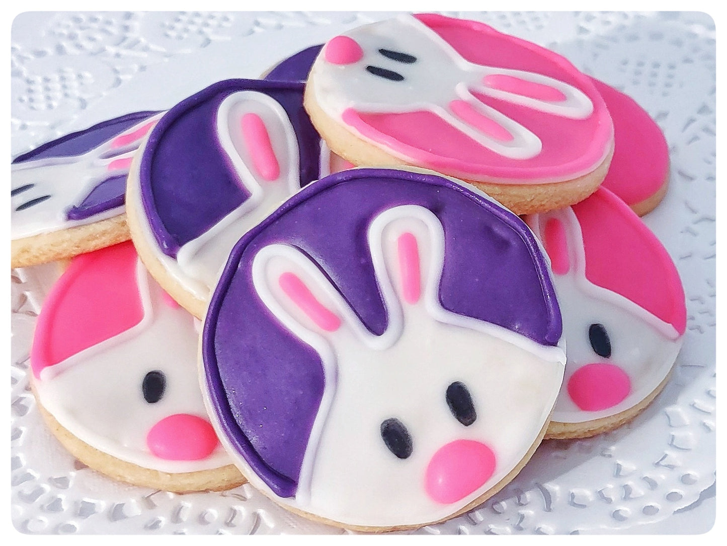 Easter Bunny Cookies, Box of 12