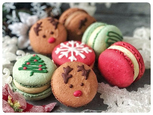 Christmas Macarons, Box of 12