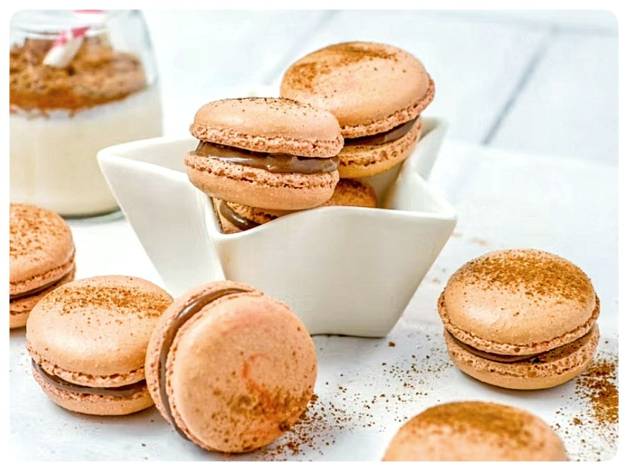 Caramel Macarons, Box of 12