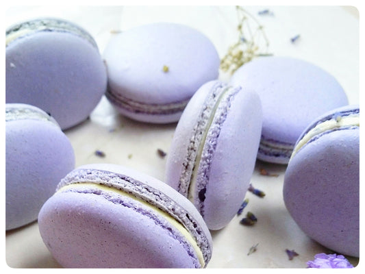 Lavender Macarons, Box of 12