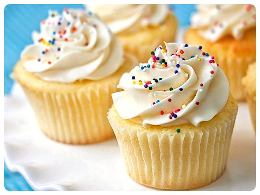 Vanilla Cupcakes, Box of 6