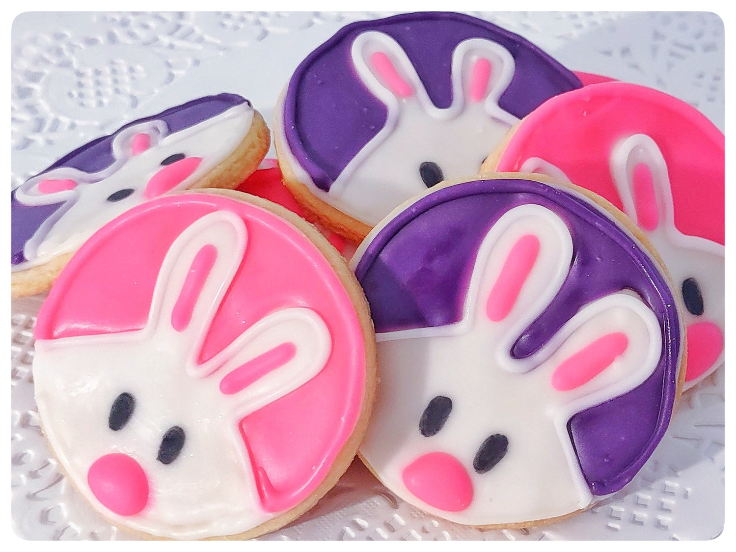 Easter Bunny Cookies, Box of 12