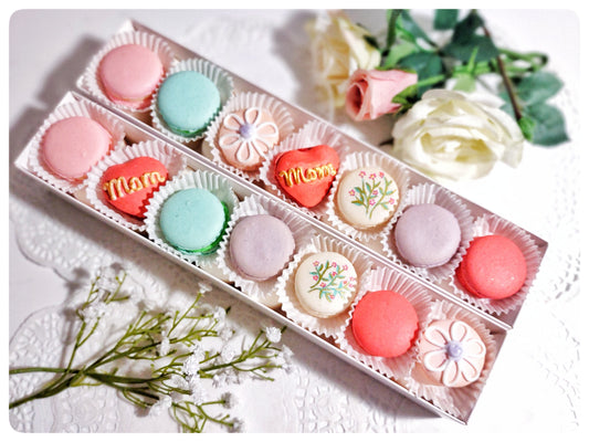 Mother's Day Macarons, Box of 14